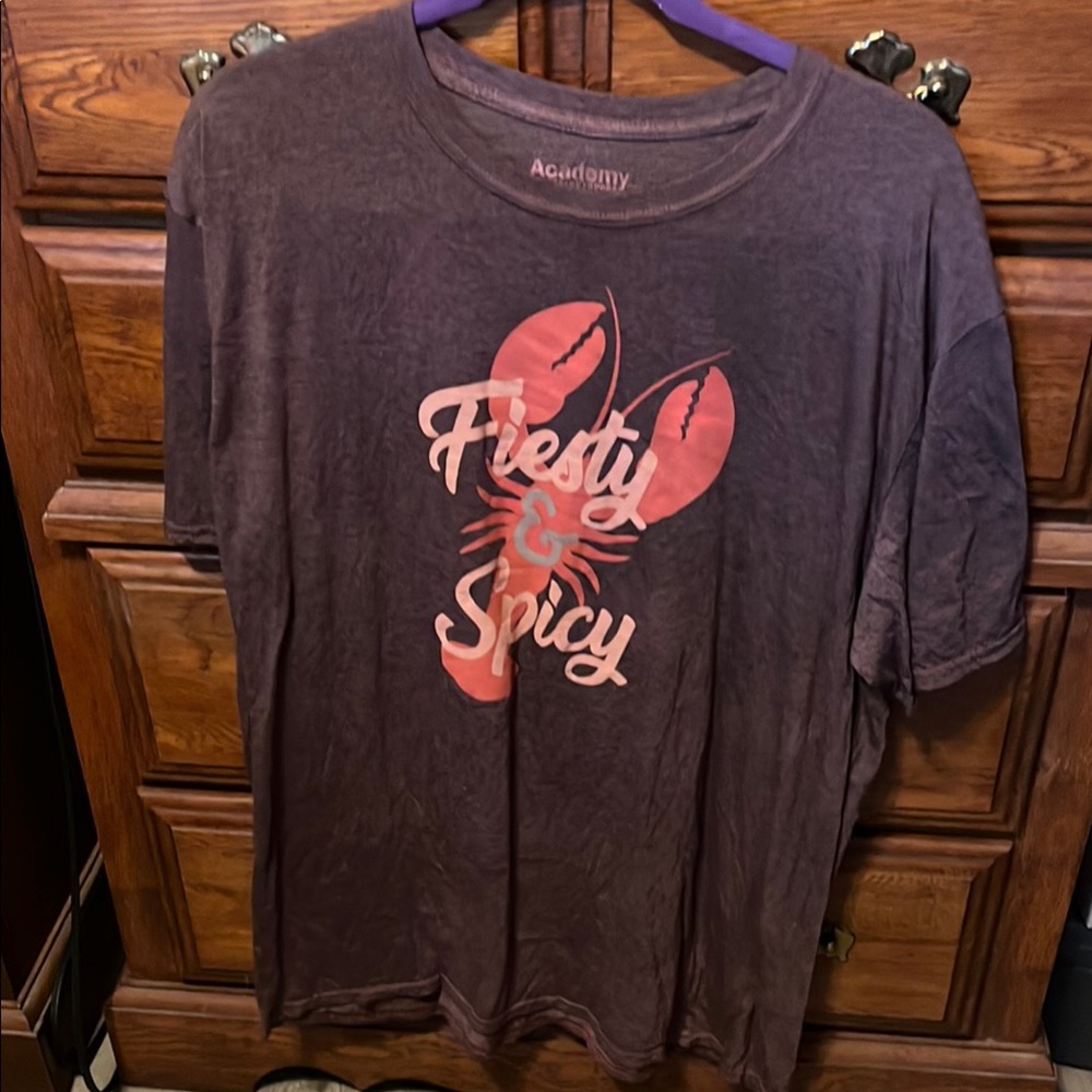Fiesty & Spicy Graphic T-Shirt - Purple